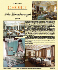 Editors Choice - The Lanesborough